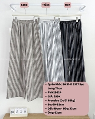Quần Khác Số 31-D 9327 Sọc Lưng Thun