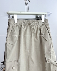 Chân Váy Số 174-M 7872 Dài Kaki Túi Hộp