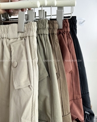 Chân Váy Số 174-M 7872 Dài Kaki Túi Hộp