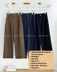 Quần Kaki Số 68-M 2318 OR Chun Sau Lật Lai