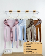 (S50%) Áo Thun Số 47-D TD Thun Giấy Kèm Khăn