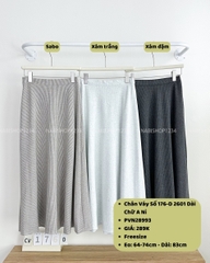 Chân Váy Số 176-D 2601 Dài Chữ A Nỉ