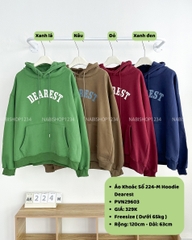 (S30K) Áo Khoác Số 224-M Hoodie Dearest