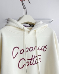 (S30K) Áo Khoác Số 225-M Hoodie Coconut
