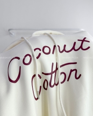 (S30K) Áo Khoác Số 225-M Hoodie Coconut