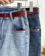 Quần Jean Số 171-B 5059 OD Nấm Viền + Nịt