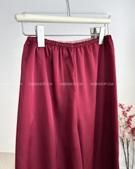 Áo Dài Số 11-C Chéo Xẻ Tà 3 Nơ + Cài