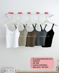 S30 Áo Croptop Số 182-B Bra 2S To