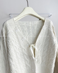 Áo Khoác Số 243-C Cardigan Vặn Thừng