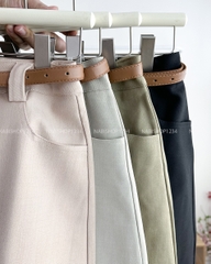 Chân Váy Số 195-A 601 Ngắn Chữ A Kèm Nịt
