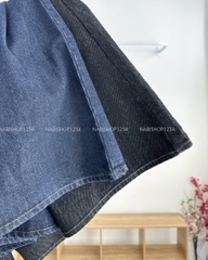 Chân Váy Số 193-D 88256 Dài Jean Kèm Nịt