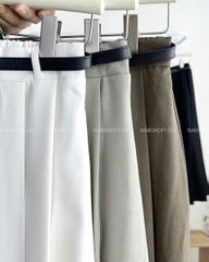 Chân Váy Số 197-A 9906 Dài Xếp Ly Kèm Nịt