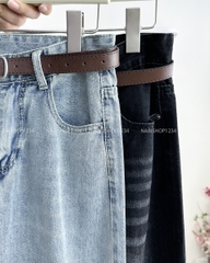 Quần Jean Số 187-A 2136 OS Túi Tag Kèm Nịt