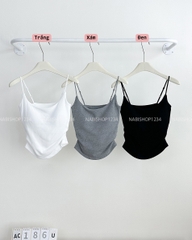 Áo Croptop Số 186-U 231 Bra 2S Nhún Eo