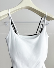 Áo Croptop Số 186-U 231 Bra 2S Nhún Eo