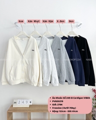 Áo Khoác Số 249-B Cardigan VIBES