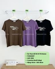 Áo Thun Số 101-M TN Henos