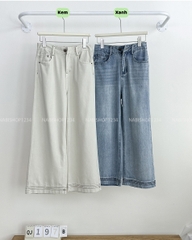 Quần Jean Số 197-B 8198 OR Lai Viền Chỉ