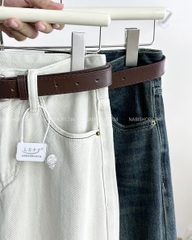 Quần Jean Số 200-B 6562 Túi Thêu Chữ+Nịt