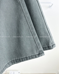 Quần Jean Số 202-B 3195 OR Trơn Xám