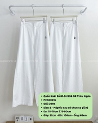 Quần Kaki Số 81-D 2596 OR Thêu Ngựa