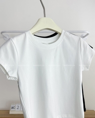 Áo Croptop Số 201-B 3221 TN Trơn