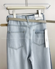 Quần Jean Số 223-B 3323 OR Trơn Kèm Nịt
