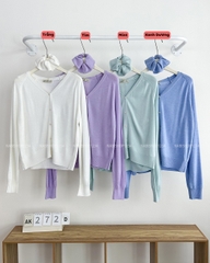 Áo Khoác Số 272-D Cardigan Kèm Scrunchies