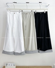 Quần Kaki Số 90-D 213 OR Lật Lai Sọc