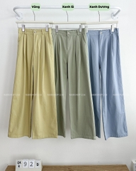 Quần Kaki Số 92-D 861 OS Xếp Li Chun Sau