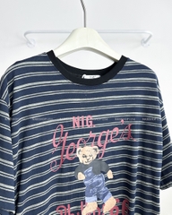 (S30%) Váy Số 149-A Thun Kẻ Gấu NIG