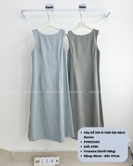 Váy Số 154-D 1269 Sát Nách Denim