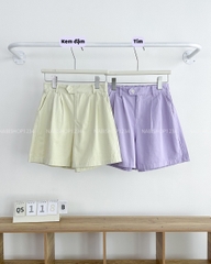 Quần Short Số 118-B 1211 Kaki Đai Nút