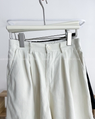 Quần Short Số 131-B 1218 Kaki Xếp Li