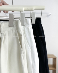 Quần Short Số 131-B 1218 Kaki Xếp Li
