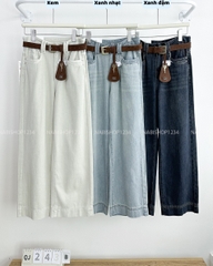 Quần Jean Số 243-B 6585 OS 4 Đai + Nịt