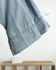 Áo Sơ Mi Số 269-M 103 TD Denim Thêu Gấu