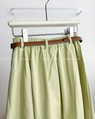Chân Váy Số 241-M 19023 Dài Kaki Nút + Nịt