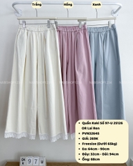 Quần Kaki Số 97-U 25126 OR Lai Ren