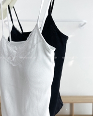 Áo Croptop Số 212-L 631 2 Dây Ren Nơ