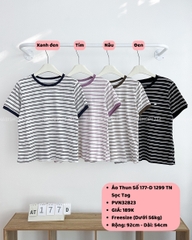 Áo Thun Số 177-D 1299 TN Sọc Tag