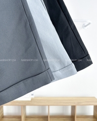 Quần Short Số 135-M 6095 Lưng Cao Túi Hông