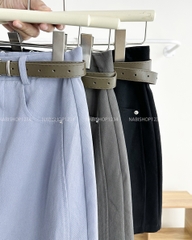 Chân Váy Số 259-M 6081 Ngắn Túi Nút + Nịt