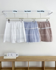 Chân Váy Số 261-D 8071 Ngắn Viền Ren