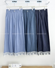 Quần Jean Số 245-D 8029 OR Denim Lai Ren