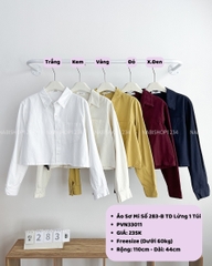 Áo Sơ Mi Số 283-B TD Lửng 1 Túi