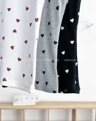 Áo Thun Số 193-A 5294 Babytee Tim