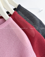 Áo Len Số 107-D 50786 Sát Nách Trơn