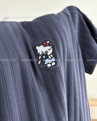 Áo Thun Số 229-M 3378 TN Gân Kitty