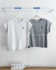 Áo Thun Số 236-B 6963 Tay Hến Thêu Cún